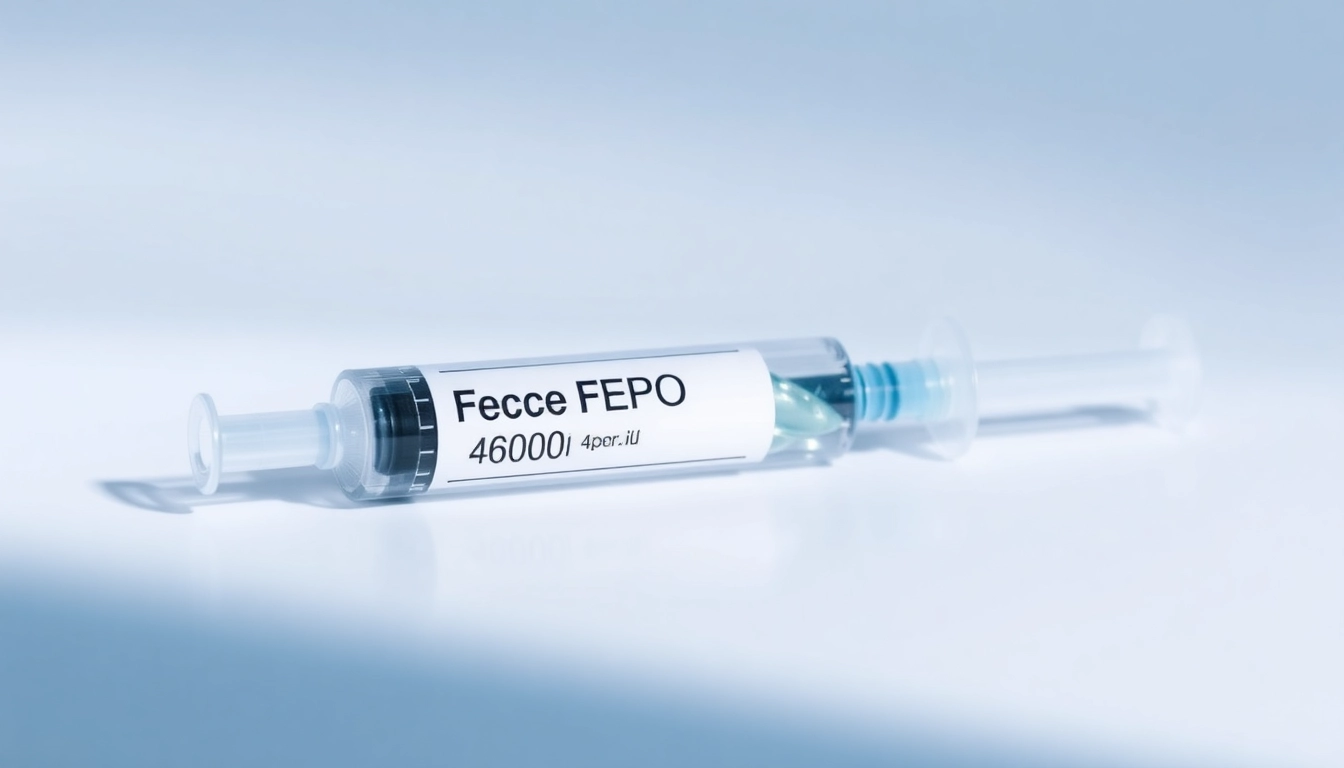 Buy Eprex EPO 4000 IU without prescription - a detailed view of a prefilled syringe showcasing essential medication.