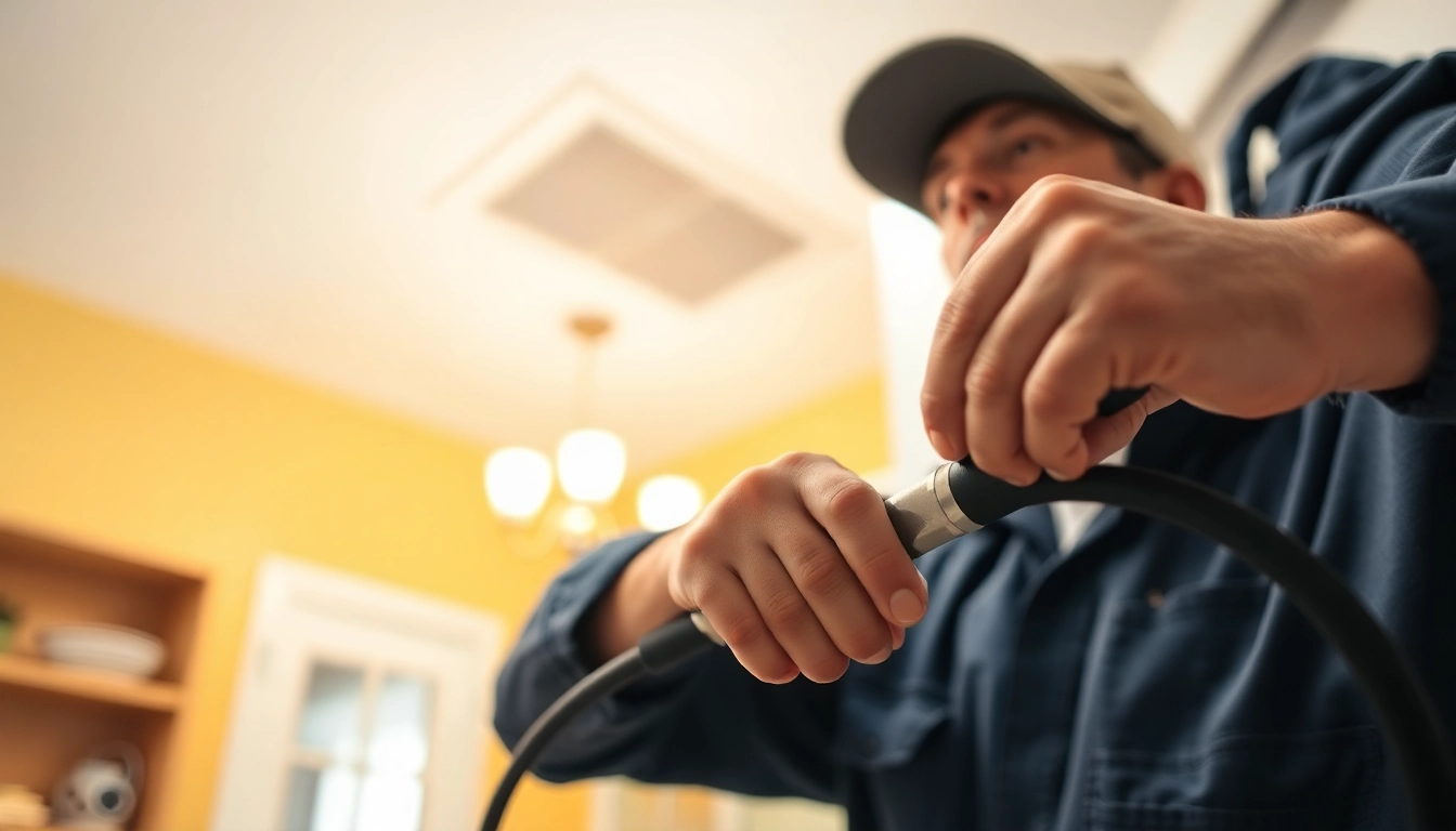 Technician engaged in dryer vent cleaning salt lake city utah, highlighting professional commitment and expertise.