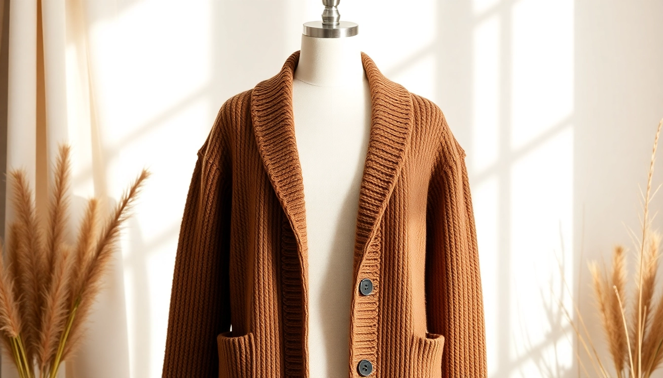 Explore the elegant cardigan coat with a "Click Here" for purchase options and styling tips.