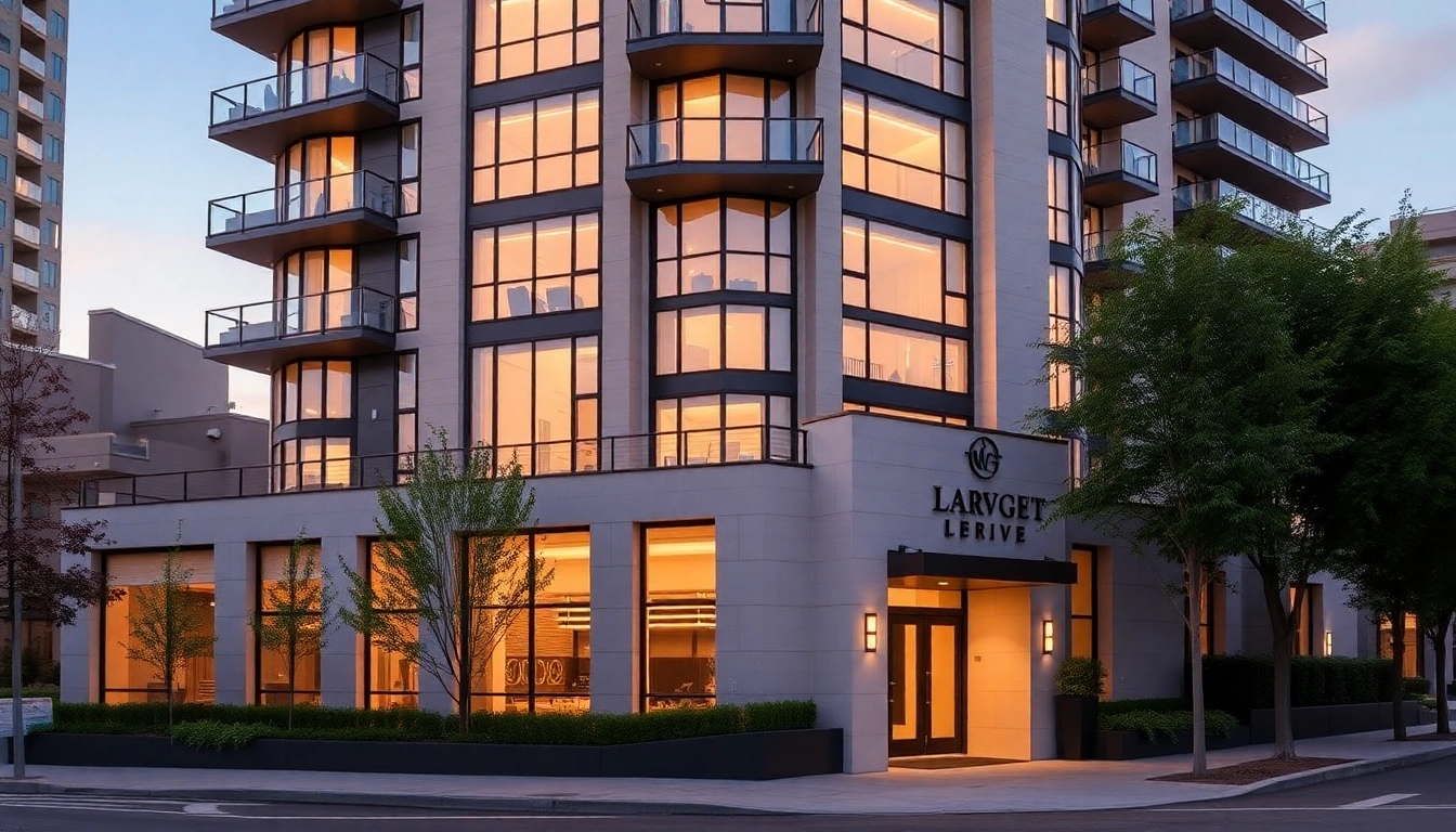 View of a stunning Margaret Drive condo showcasing modern design and inviting outdoor space.