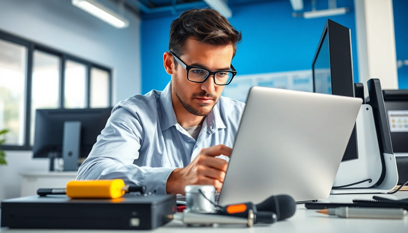 Riparazione pc Torino da un tecnico esperto in un ambiente professionale.