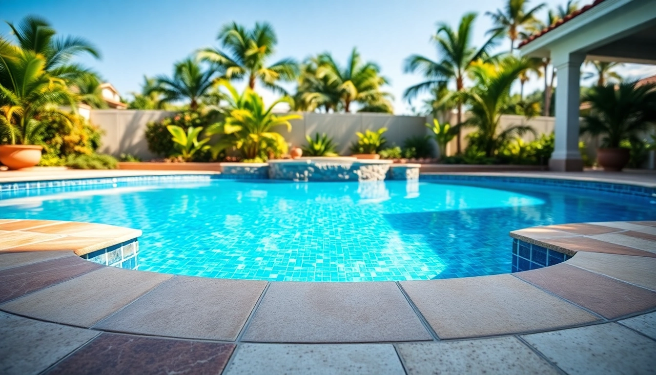 Revitalizing a pool remodel with stunning design and vibrant surroundings.