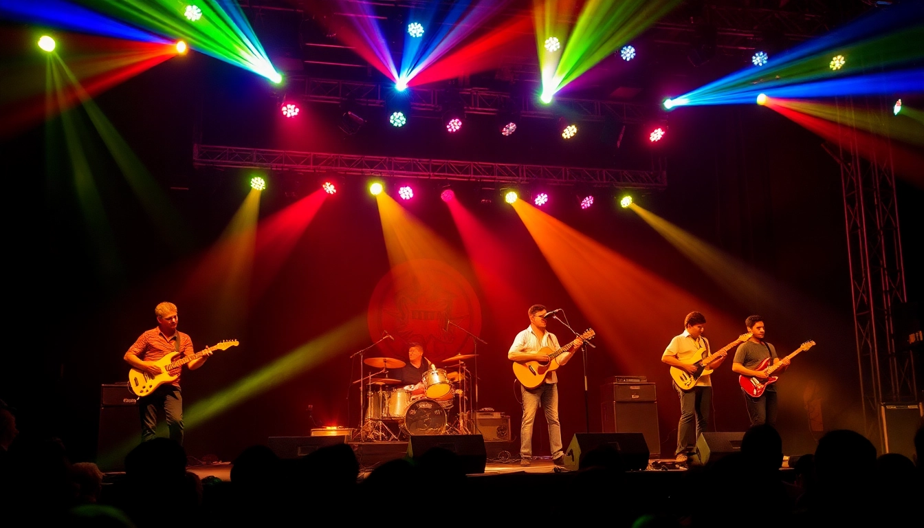 Experience the dynamic vibe of the 汽水音乐官网 live music event, showcasing talented artists on stage.