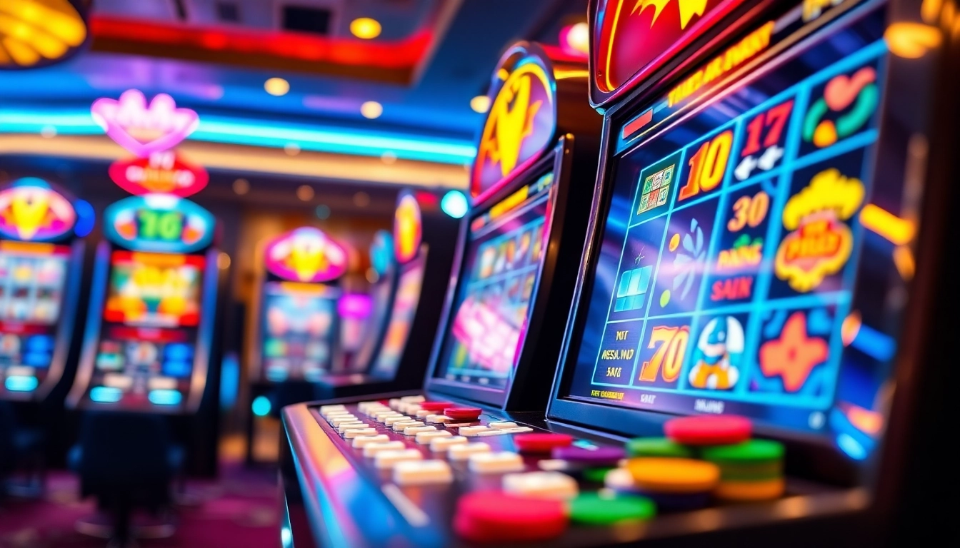 Menampilkan slot machine batman138 rtp yang menarik dengan grafik cerah dan detail yang memukau.