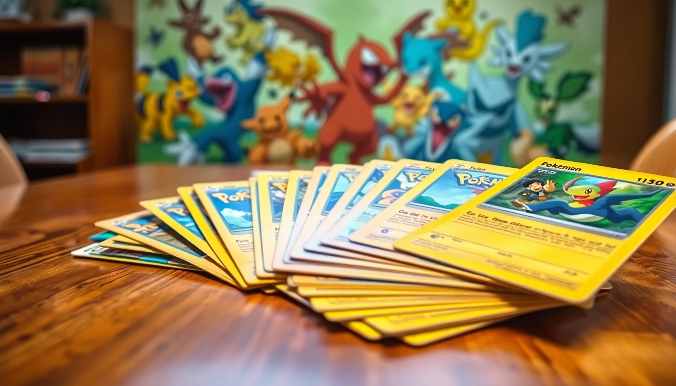 Collect vibrant Pokemon cards in India, showcasing rare finds and special editions.